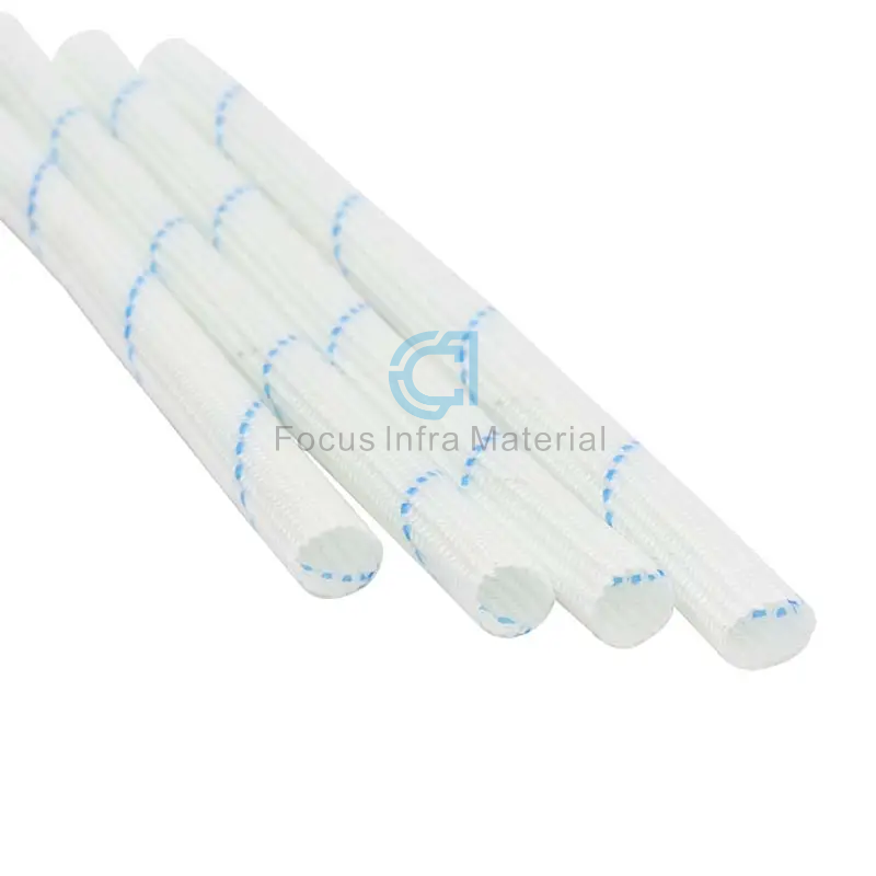 PVC Fiberglass Sleeve Insulation Materials Elements Suitable for Wiring Insulation and Mechanical Protection of Motors 2715PVC Insulation Sleeving