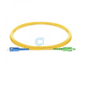 SC To LC Single Mode Fiber Patch Cable 2mm PVC Fiber Optic Jumper