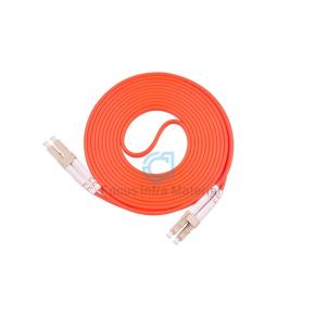 MM Simplex Multimode Fiber Optic Cable OM1 LC UPC To LC UPC