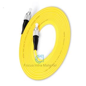 FC UPC 3mm Fiber Optic Jumper Cable Simplex Mode FTTH System Connections