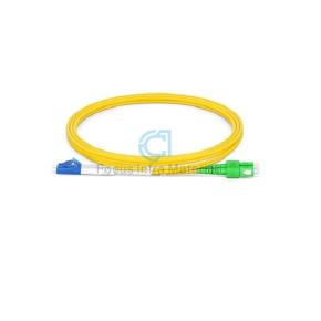 SC APC to LC UPC Patchcord Duplex 2.0mm PVC Single Mode Fiber Jumper Cable Patch Cord