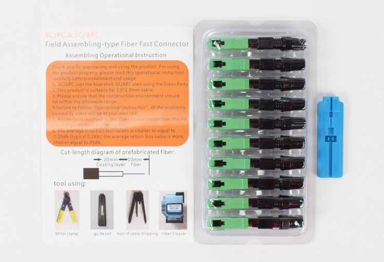 sc apc fiber optic fast connector sc apc fiber optic fast connector