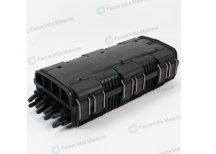 48 72 96 Core Horizontal Type Outdoor Aerial Dome Fiber Optical Splice Closure