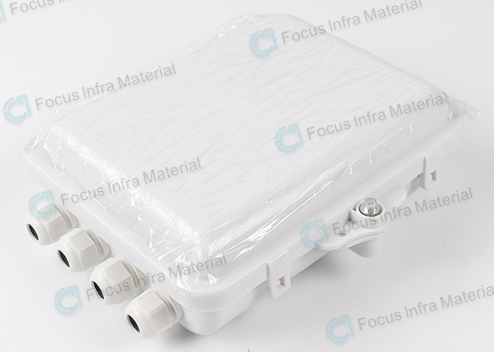 FTTH Outdoor Waterproof 8 Core Fiber Optic PLC Splitter LGX Optical Splitter Distribution Box