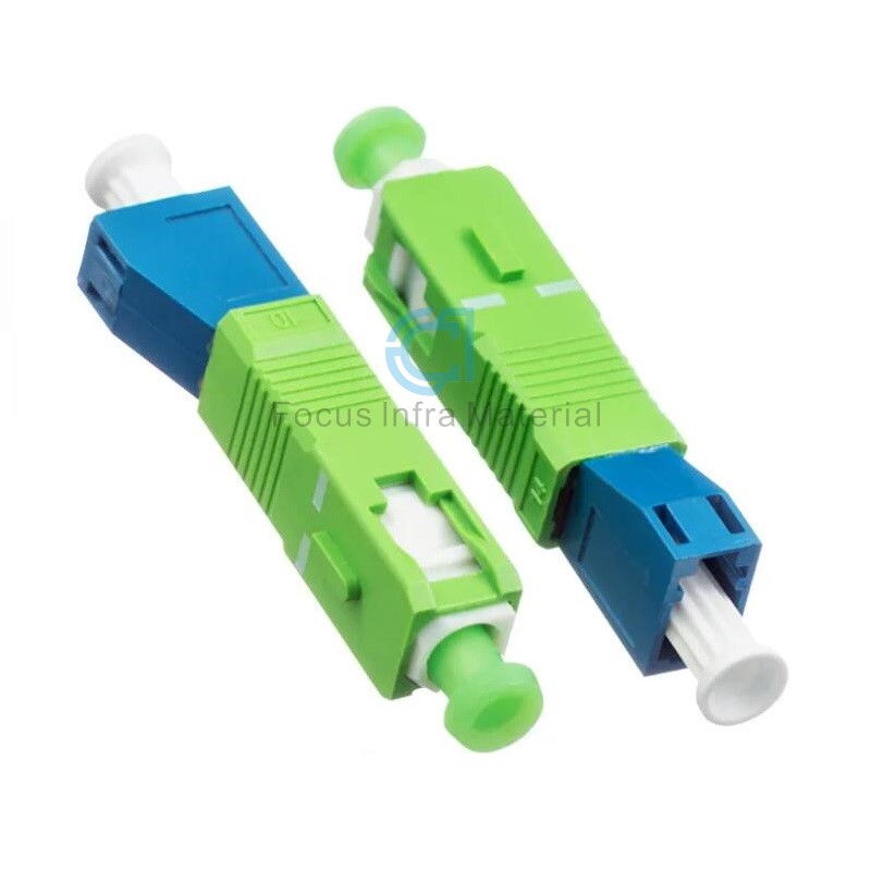 SC/APC Male-LC/Upc Female Fiber Optic Adaptor Hybrid Optical Adapter Fiber Hybrid Coupler
