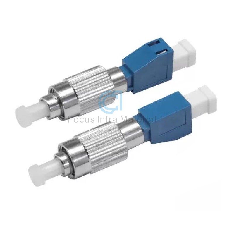 Sm Fiber Optic Adaptor FC/Upc Male to LC/Upc Female Type Optical Singlemode 9/125 Hybrid Adaptor for FTTH Network