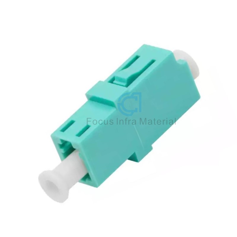 Fiber Optic Adapter Single Mode LC PC Om3 Multimode Sinplex Fiber Optical Adapter Connector Fiber Optic Coupler