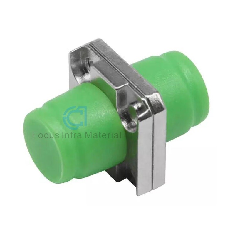 Fiber Optic Coupler Optical Adapter FC APC to FC APC Singlemode Fiber Optic Adapter Big D Type Fiber Optical Adapter