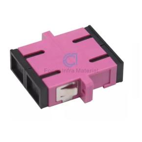 Fiber Optic Adapter SC PC OM4 DX Coupler Connector