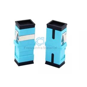 SC UPC OM3 Simplex SX Fiber Optic Connector Optical Adapter