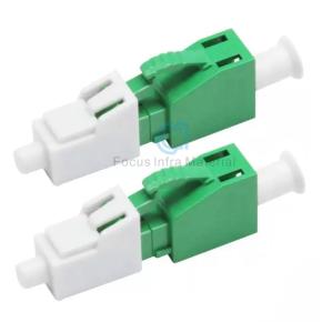 Female to Male Hybrid LC/UPC-LC Fiber Adaptor Simplex LC Optical Adapter