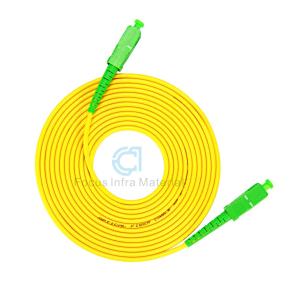 SC APC 2mm Fiber Optic Patch Cords Single Mode FTTH System Connections