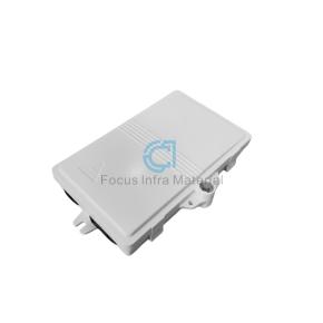 Wall Mount FTTH 2 Core Fiber Optic Junction Box Fiber Optic Cable Terminal Box 