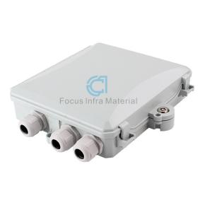 FTTH Terminal Box 8 Port Fiber Distribution Box With LGX PLC Splitter