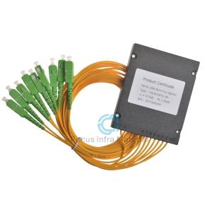 8 Core PLC Splitter ABS Box PLC Spltter FTTH SC APC UPC Connector Fiber Optic PLC Fiber Optic Splitter