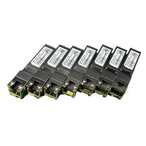 SFP Simplex Connector Copper 1000base-TX SFP Transceiver RJ45 Compatible 10 100  1000BASE-T 1g