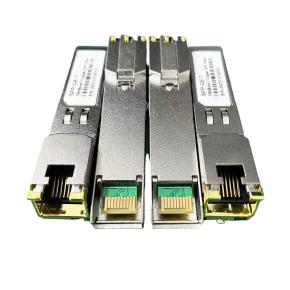 1G SFP to RJ45 Copper Transceiver Module (1000BASE-T, 100m) - Compatible with Cisco & Ericsson